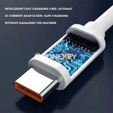 NNBILI Type-C / Micro USB zarýad kabeli, uzyn görnüşler