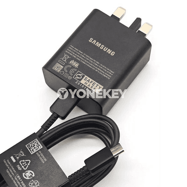 Samsung S26 üçin 60W UK adapter, Type-C kabelli