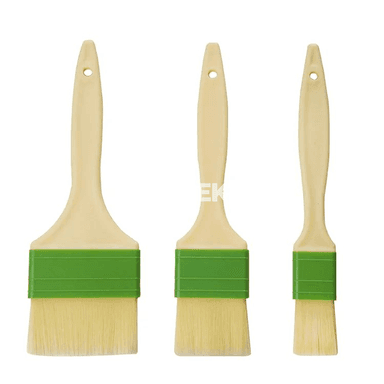 Konditer we panjara üçin inçe çotga, ýag çalmak üçin brush