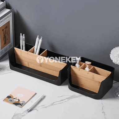 Bambuk görnüşli uly saklaýyş gutusy, köp hyzmatly öý organizeri