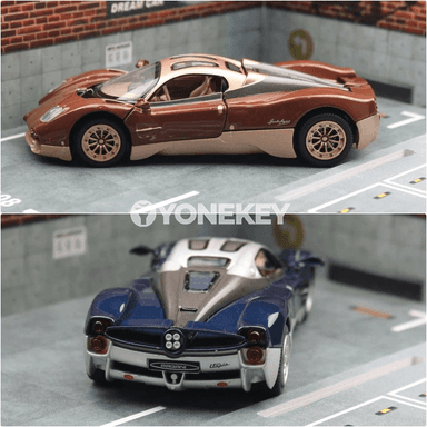 Pagani Utopia 1:32 metal awto modeli, ýagtylykly we sesli