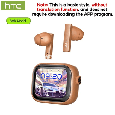 HTC NE40 AI Bluetooth simsiz nauşnikler, LED ekran, ses tygşytly