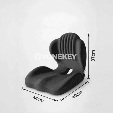 Ergonomik koksiks oturgyç ýassygy, memory foam, ofis we awtoulag üçin
