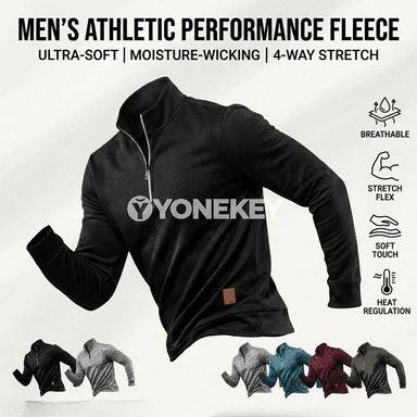 Erkekler üçin ýeňil half zip switer, ýyly we rahat gündelik modeli