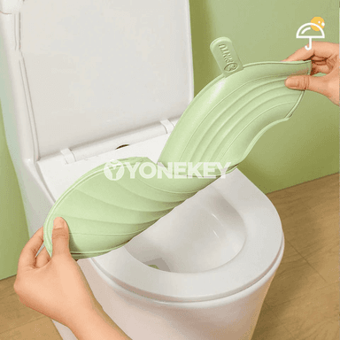 Suw geçirmeýän ýumşak hajathana oturgyç örtügi, ýuwulýan mat