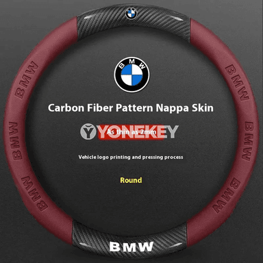 BMW üçin karbon deri rul örtügi, M X1-X7 G20-G30