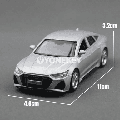 Audi RS7 1:43 metal model awtoulag, kolleksiýa üçin sowgat