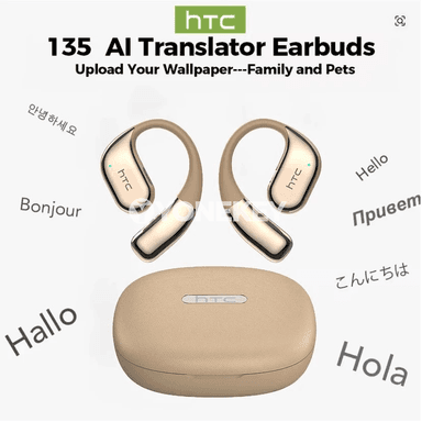 HTC NE39 AI diller terjimeçili açyk gulak Bluetooth sport gulaklyklary