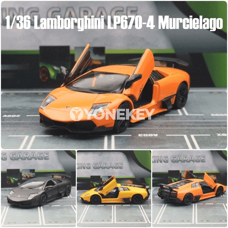 Lamborghini LP670-4 1:36 metal model awtoulag oýunjagy