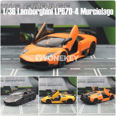 Lamborghini LP670-4 1:36 metal model awtoulag oýunjagy