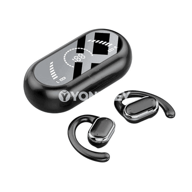 Bluetooth gulakdan geçýän gulaklyja, kuwwat displeýli, iPhone üçin