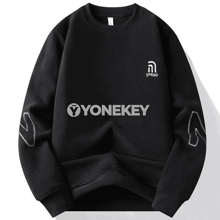 Erkekler üçin ýyly fleesli hoodie, gyşky casual pulower