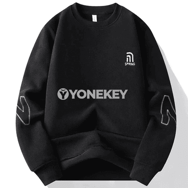 Erkekler üçin ýyly fleesli hoodie, gyşky casual pulower
