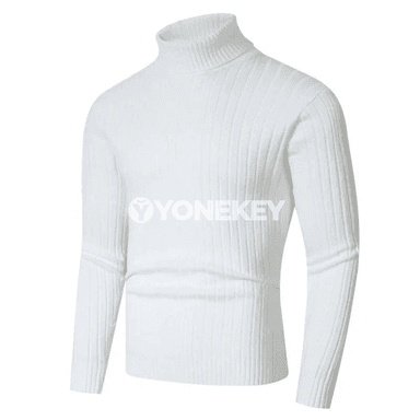 Erkekler üçin ýyly golf switer — dürli reňkler, ýeňil rahat görnüş