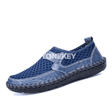 Erkekler üçin dem alýan mesh gündelik köwüşler, ýeňil we amatly