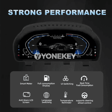 BMW üçin sanly instrument paneli we dashboard klasteri