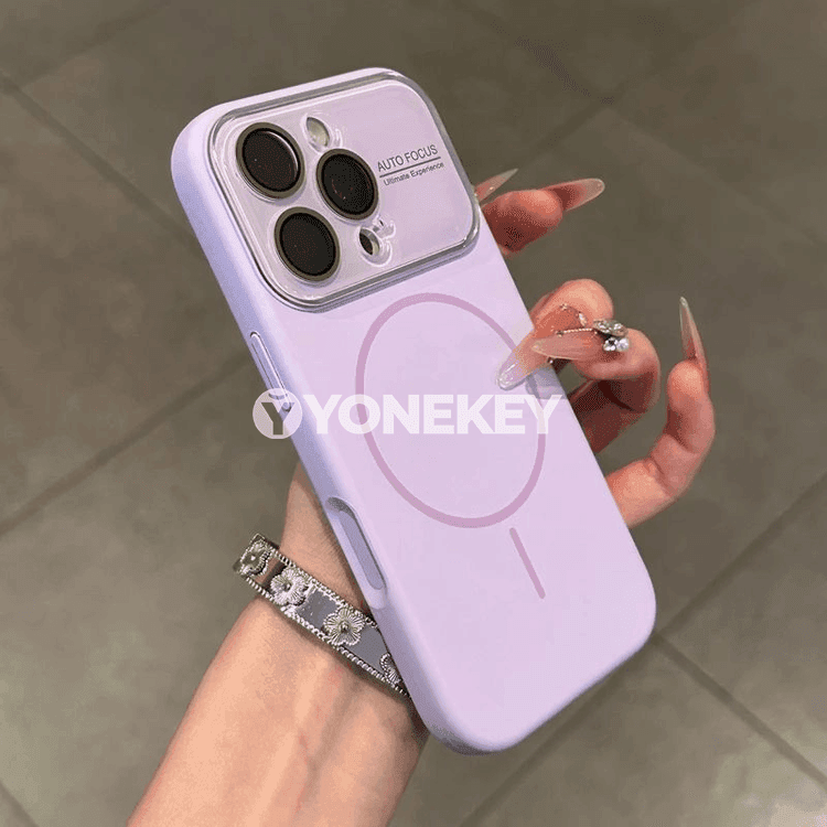 iPhone üçin magnitli silikon gorag gapak