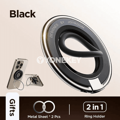 Joyroom magnitly halka telefon saklaýjy, silikon stend, iPhone üçin