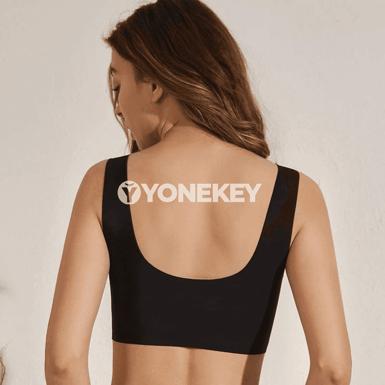 2 bölek tikemsiz dantelli push-up bra, uly ölçeg