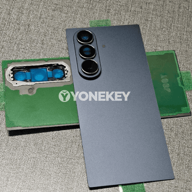 Samsung Galaxy Z Fold 7 üçin arka gapak aýna korpus çalyşma bölegi