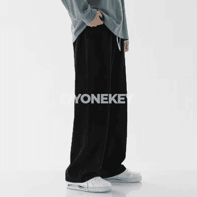 Erkekler üçin giň kesimli moda jeans, 3XL çenli