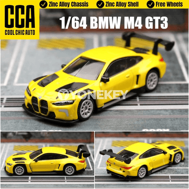 BMW M4 GT3 metal model awtoulag, 1:64, kolleksiýa üçin