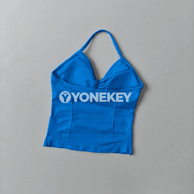 Aýallar üçin uzyn sport topy, içi bra, arka açyk, ýoga we fitnes üçin