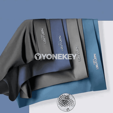 Erkekler üçin 4 bölek ýeňil boxer içki balaklar, ululyklar L–6XL