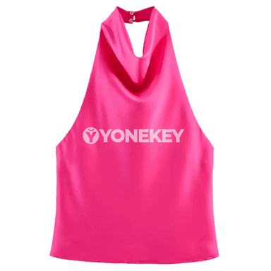 Zenanlar üçin atlas boýunly ýeňsiz halter top