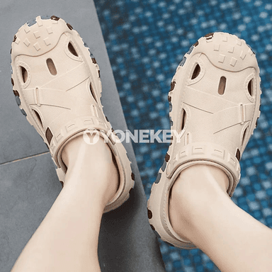 Erkekler üçin tomusky outdoor EVA şypbyklary, rahat beach aýakgaby