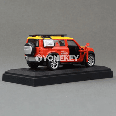 Land Rover Defender 110 1:43 metal modeli, çekilýän oýnawaç awtoulag