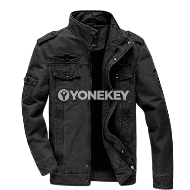 Erkekler üçin harby stil ýeňil kurtka, ýaz-güýz üçin, M-6XL