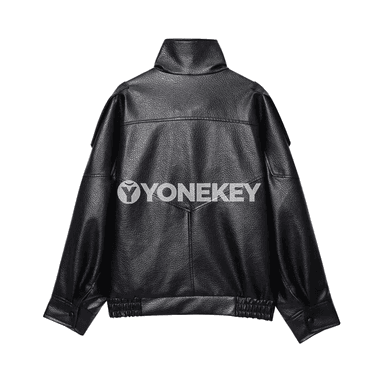 Zenanlar üçin giň kesimli vintage jaket, güýz-gyş üçin gündelik stil