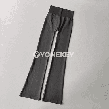 Zenanlar üçin ýokary belli, giň balakly yoga leggings