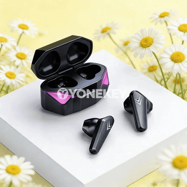 CHUBAN TWS simsiz Bluetooth oýun nauşnigi, mikrofonly