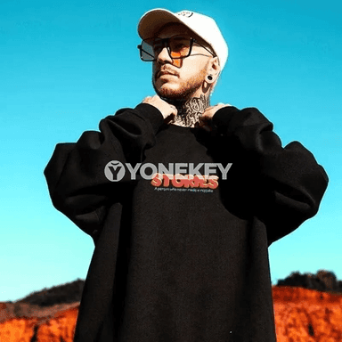 Erkekler üçin uly ölçegli gündelik sweatshirt, çaply, M-8XL