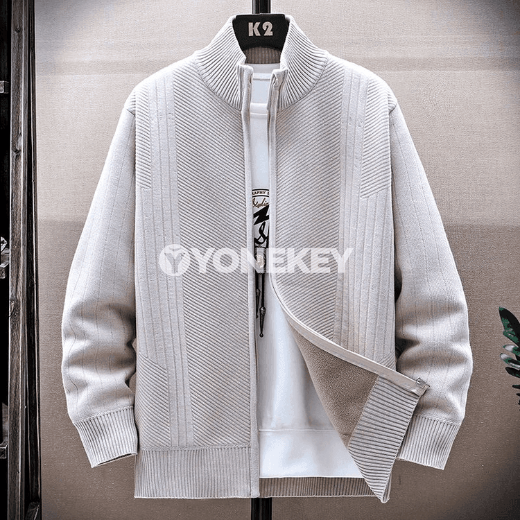 Gyş üçin ýyly erkek cardigan switeri, gündelik stil