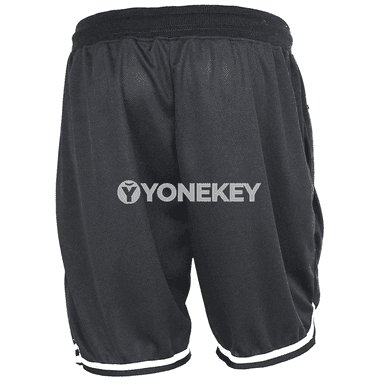 Dem alýan mesh sport şorty erkekler üçin, ýeňil we rahat