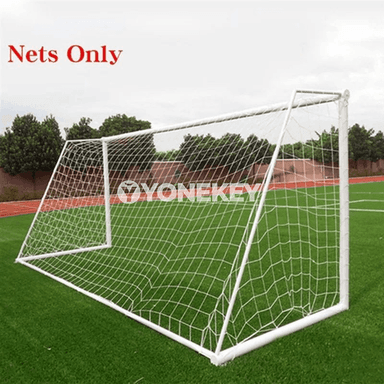 Futbol derwezesi üçin ýokary hilli tor, 1.8x1.2 m we 3x2 m