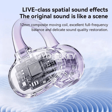 Bluetooth gulak dakylyp geýilýän sport nauşnikler, mikrofonly, 18 sagat batareýa