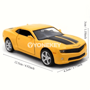 Chevrolet Camaro 1:36 metal modeli, çekilýän oýnawaç awtoulag