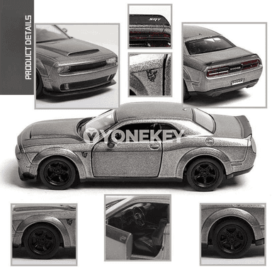 Dodge Challenger SRT 1:36 metal modeli, kolleksiýa üçin