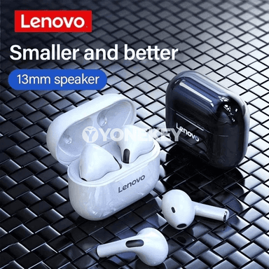 Lenovo LP40 simsiz Bluetooth nauşnikler, sensorly sport gulakçyklary