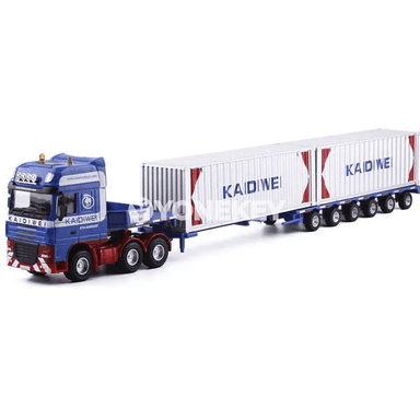 1:50 metal tow truck platform trailer modeli, çagalar üçin
