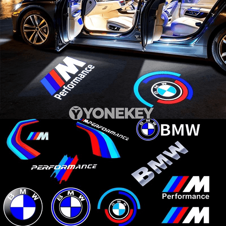 BMW üçin 2 sany LED gapy garşy alyş çyrasy