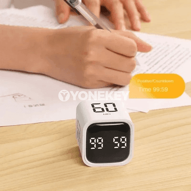 Magnet duýgurly sanly taýmer, mini LED displeýli aşhana we okuw taýmeri