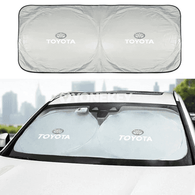 Toyota üçin mawyly awto gün goragy, öň aýna üçin UV visor