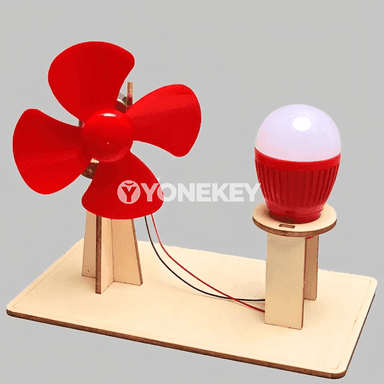 Howa güýji bilen işleýän fan modeli, DIY tejribe toplumy