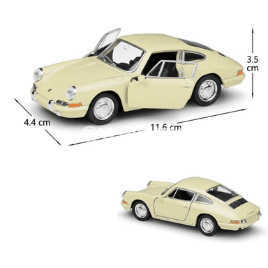 Porsche 911 1:36 metal awtoulag modeli, çekilýän, çagalar üçin