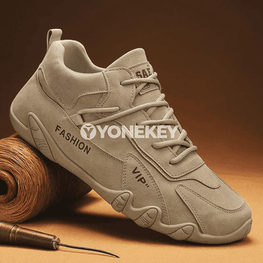 Erkekler üçin ýeňil, ýokary rahatlygy bolan ankle boots — gündelik we iş üçin